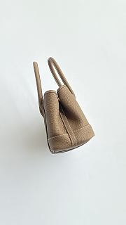 Okify Hermes Neo Garden Party Bag In Brown 23x16x10cm - 5