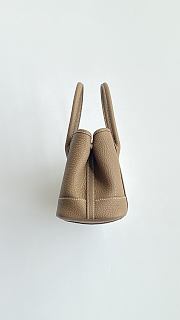 Okify Hermes Neo Garden Party Bag In Brown 23x16x10cm - 4