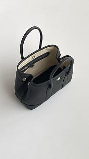 Okify Hermes Neo Garden Party Bag In Black 23x16x10cm - 6