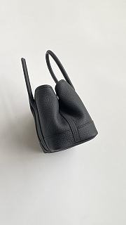 Okify Hermes Neo Garden Party Bag In Black 23x16x10cm - 5