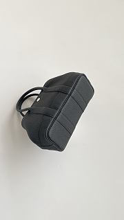 Okify Hermes Neo Garden Party Bag In Black 23x16x10cm - 4
