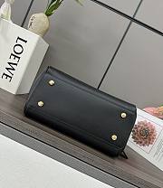 Okify Loewe Medium Madrid Bag In Black 28.5x11x23cm - 2