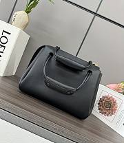 Okify Loewe Medium Madrid Bag In Black 28.5x11x23cm - 4