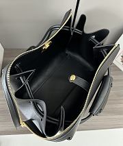 Okify Loewe Medium Madrid Bag In Black 28.5x11x23cm - 5