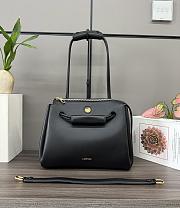 Okify Loewe Medium Madrid Bag In Black 28.5x11x23cm - 1