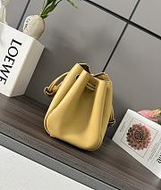 Okify Loewe Medium Madrid Bag In Yellow 28.5x11x23cm - 6