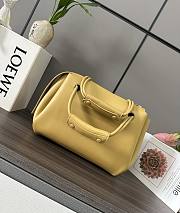 Okify Loewe Medium Madrid Bag In Yellow 28.5x11x23cm - 4