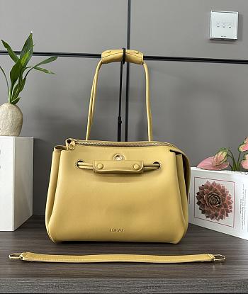 Okify Loewe Medium Madrid Bag In Yellow 28.5x11x23cm