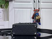 Okify Louis Vuitton Soft Trunk Bag In Black Taurillon M55702 18.5x13x8cm - 4