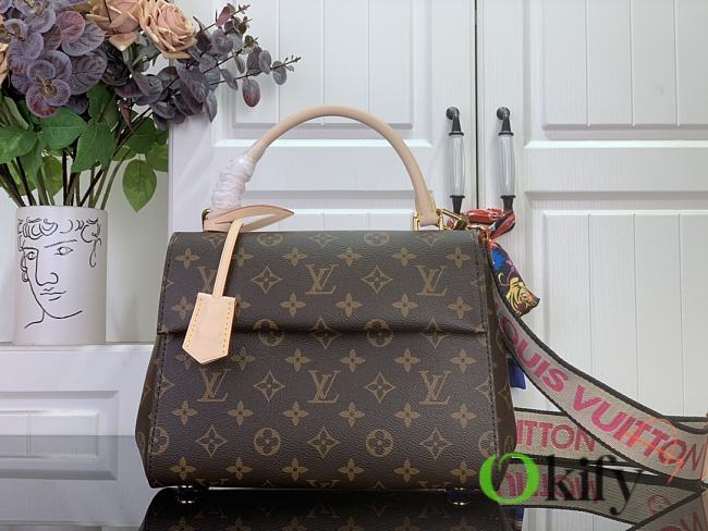 Okify Louis Vuitton Cluny BB Bag M46054 28x20x10cm - 1
