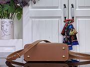 Okify Louis Vuitton Capucines Mini Bag In Brown With Cat M25874 21x14x8cm - 6
