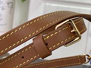 Okify Louis Vuitton Capucines Mini Bag In Brown With Cat M25874 21x14x8cm - 2