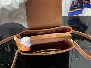 Okify Louis Vuitton Capucines Mini Bag In Brown With Cat M25874 21x14x8cm - 3