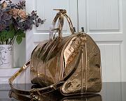 Okify Louis Vuitton Keepall Bandoulière 45 Bag In Rose Gold M26463 45x27x20cm - 4