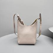 Okify MiuMiu Small Bucket Bag In Light Pink 22x16x8cm - 4