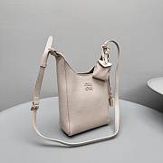 Okify MiuMiu Small Bucket Bag In Light Pink 22x16x8cm - 3