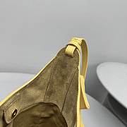 Okify MiuMiu Small Bucket Bag In Yellow 22x16x8cm - 2