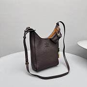 Okify MiuMiu Small Bucket Bag In Dark Brown 22x16x8cm - 3