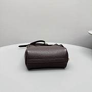 Okify MiuMiu Small Bucket Bag In Dark Brown 22x16x8cm - 4