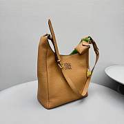 Okify MiuMiu Large Bucket Bag In Brown 30x23x13cm - 3