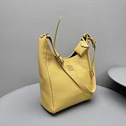 Okify MiuMiu Large Bucket Bag In Yellow 30x23x13cm - 5