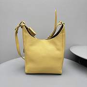 Okify MiuMiu Large Bucket Bag In Yellow 30x23x13cm - 6