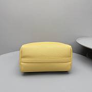 Okify MiuMiu Large Bucket Bag In Yellow 30x23x13cm - 3