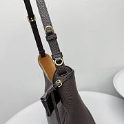 Okify MiuMiu Large Bucket Bag In Dark Brown 30x23x13cm - 4