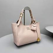 Okify MiuMiu Leather Handbag In Light Pink 26x17x13cm - 3