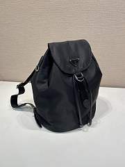 Okify Prada Small Black Backpack 1BZ0197 35x25x15cm  - 5