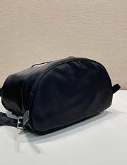 Okify Prada Small Black Backpack 1BZ0197 35x25x15cm  - 4