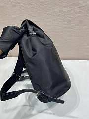 Okify Prada Small Black Backpack 1BZ0197 35x25x15cm  - 2