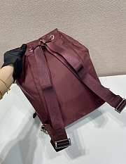 Okify Prada Small Red Backpack 1BZ0197 35x25x15cm  - 6