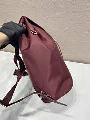 Okify Prada Small Red Backpack 1BZ0197 35x25x15cm  - 5
