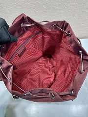 Okify Prada Small Red Backpack 1BZ0197 35x25x15cm  - 3