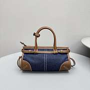 Okify Prada Bonnie Denim Bag 24x13x8.5cm - 6