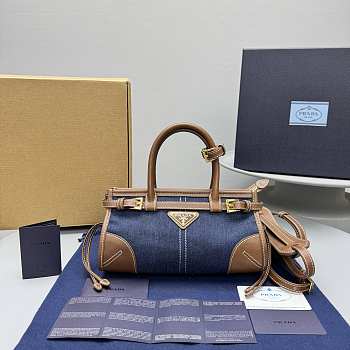 Okify Prada Bonnie Denim Bag 24x13x8.5cm