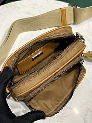 Okify Prada Saffiano Shoulder Bag In Brown 2VH172 18x11.5x5cm - 2