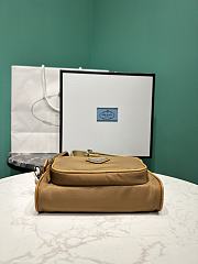 Okify Prada Saffiano Shoulder Bag In Brown 2VH172 18x11.5x5cm - 3