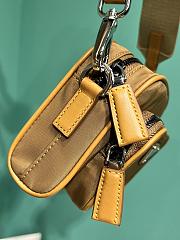 Okify Prada Saffiano Shoulder Bag In Brown 2VH172 18x11.5x5cm - 5