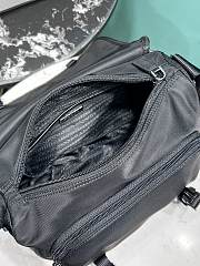 Okify Prada Re-Nylon Shoulder Bag In Black 1BD953 27x20.5x12cm - 2