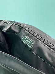 Okify Prada Re-Nylon And Saffiano Leather Shoulder Bag In Black 2VD052 30x27.5x14.5cm - 4