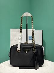 Okify Prada Vintage Nylon Bag In Black 1BB121 25x15x7.5cm - 1