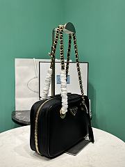 Okify Prada Vintage Nylon Bag In Black 1BB121 25x15x7.5cm - 5