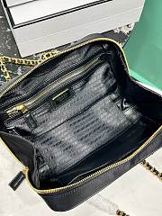 Okify Prada Vintage Nylon Bag In Black 1BB121 25x15x7.5cm - 2