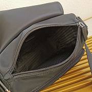 Okify Prada Re-Nylon Shoulder Bag In Black 1BD994 25x22x10cm - 2