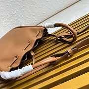 Okify Prada Bucket Bag In Brown 1BE087 22x21x10.5cm - 2