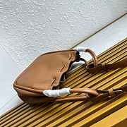 Okify Prada Bucket Bag In Brown 1BE087 22x21x10.5cm - 3