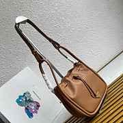 Okify Prada Bucket Bag In Brown 1BE087 22x21x10.5cm - 6
