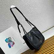 Okify Prada Bucket Bag In Black 1BE087 22x21x10.5cm - 2